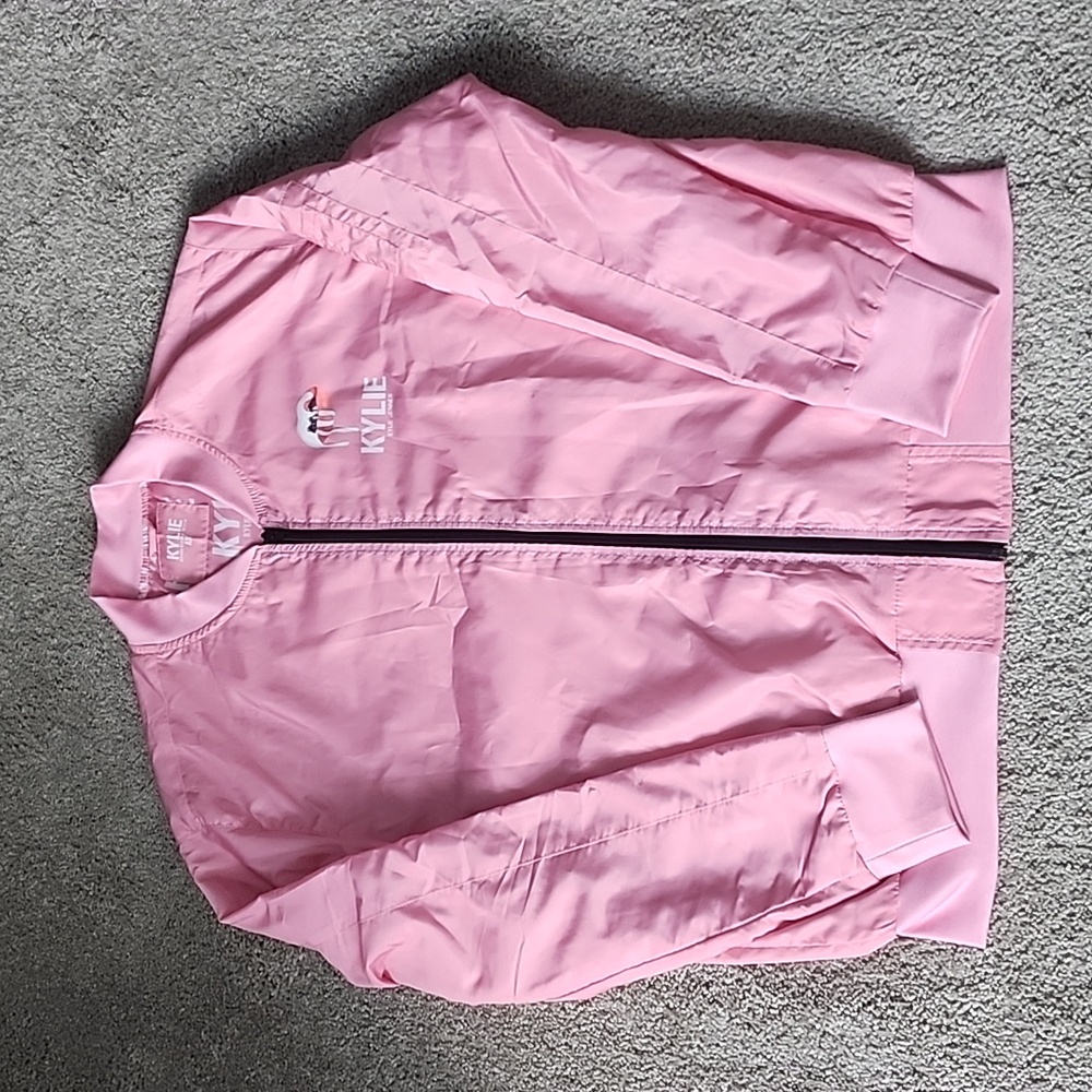 Kylie Jenner Crew bomber jacket